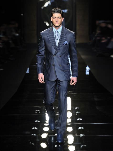 young versace blazer|Versace suits for men.